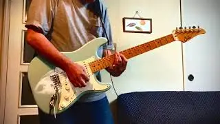 NewJeans - Ditto with lead guitar (cover) - Suhr Classic S Antique SSS sonic blue