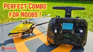 BEST READY TO FLY Combo for RC CP Helicopter Noobs ! OMPHobby M1 and RadioMaster Pocket radio