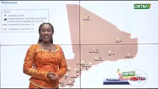 #ORTM - #INFO : Bulletin météorologique du jeudi 26 janvier 2026 sur la situation générale.
