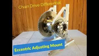 Eccentric Adjusting Mount for Chain Drive Differential