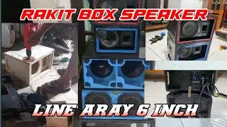 RAKIT BOX SPEAKER LINE ARAY 6 INCH