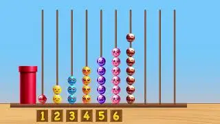 Learn to Count from 1️⃣ to 🔟 with a Colorful Abacus &ndash; Funny and Easy for Kids! 🌈🧮