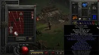 D2R MOD Eastern Sun Resurrected gambling staffmod items with lower clvl char to earn GOLD