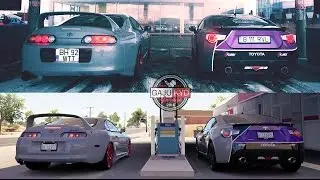 Forza Horizon 3 REAL LIFE / Toyota Supra & GT86