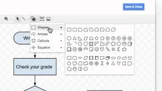 Create a flowchart in Google Docs & Drive