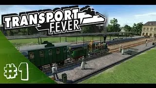 Transport Fever PL #1 - NiedzielnyW. - Pierwsza próba, pierwsze połączenia ... pierwsza kasa ? :)