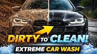 &ldquo;From Mud to Mirror ✨ | BMW M4 Extreme Car Wash Transformation&rdquo;