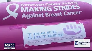 Making Strides Against Breast Cancer event in Orlando