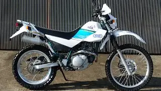 ヤマハ★セロー225WE 4JG5 (4JG-1616)★スーパートラップ製 アップマフラー サウンド★始動確認動画！異音無し！良好！