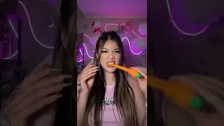 Biscuit 🍪 Or Carrot? 🥕 #asmr #shorts