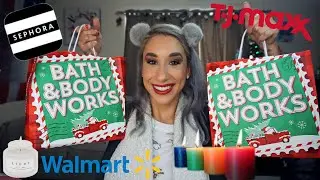 Bath and Body Works Candle Haul + TJMaxx & Sephora | 2020