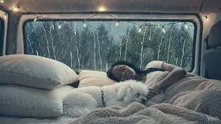 Van Life Rain ASMR I Anxiety Relief & Sleep