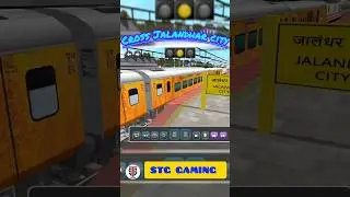 SKIPING JALANDHAR CITY 😱 | INDIAN TRAIN SIM 2024 | TRAIN SIMULATOR | TRAIN GAME | STG GAMING #shorts