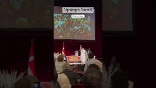 Gurudev Now in Yoga For The Mind Event Copenhagen Denmark 😇