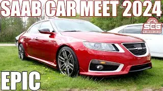 SAAB CAR MEET 2024 : EPIC CARS
