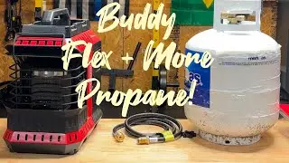 Mr  Heater Buddy Flex Extension Hose and Use with 20lb Propane Tank