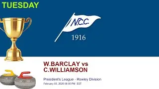 S2: NCC President's League - Rowley Division | W.BARCLAY vs C.WILLIAMSON