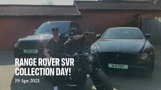 New Car pick up day! #SVR Range Rover...