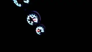 Glowshift Gauges in 2010 Genesis 200Turbo