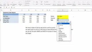 Advanced Lookup in Excel