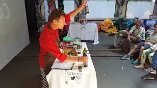 demo fermenteren Peter van Berckel met Sandor Katz op Rotzooi Festival 2017/06