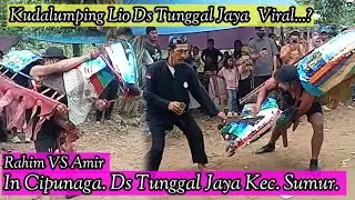 Kuda lumping Lio Desa Tunggal Jaya viral rahim VS Amir 