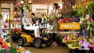 Scooter &eacute;lectrique PMR Presto - TOUS ERGO