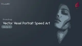 PhotoShop  | Vector Vexel Portrait | Speed Art