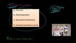 Porter's 5 Forces:  Rivalry of Existing Firms
