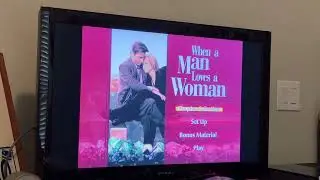 Opening and Menu to When A Man Loves A Woman 2000 DVD