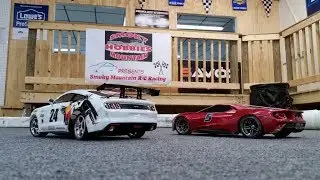 Creating an Indoor RC Track (in time lapse) First Sanctioned Club Race June 23