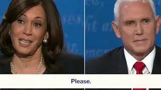 Mike Pence Vs Kamala Harris Debate Highlights