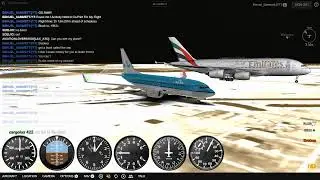 Algiers to Heathrow - GeoFS Flight | Benuel Sammett