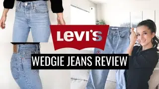 LEVI’S WEDGIE JEAN REVIEW & TRY-ON / Petite Friendly Jeans!