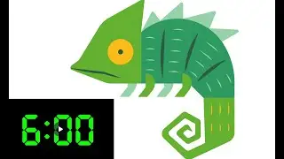 6 Minute Chameleon Countdown Timer