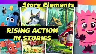 Rising Action in Stories | Story Elements Plot #storyelements