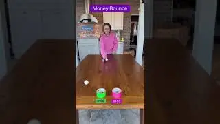 Money bounce!!⚪️💵⚪️