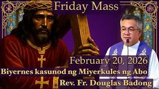 Quiapo Church Live Mass Today | February 20, 2026 | Rev. Fr. Douglas Badong