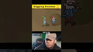 Digging Gnomes Funny cartoon video 😂#shorts #youtubeshorts #comedy #funny   #viral