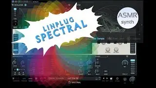 ASMR soundbank #2: vst LinPlug Spectral / ASMR synth relaxing audio