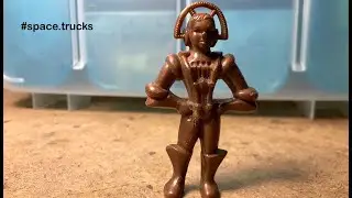 Archer Plastics Space Boy w/ Force Field Intact! 1952-1954 