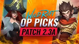 5 OP PICKS for Patch 2.3A - Wild Rift (LoL Mobile)
