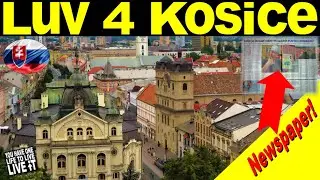 Kosice, Slovakia Was Super Awesome! (I Made it into the Newspaper!) - This Is How I See It