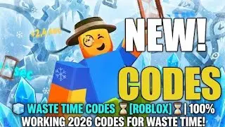 🧊 WASTE TIME CODES ⌛[ROBLOX]⌛ | ⚠️ CODES FOR ROBLOX WASTE TIME! 💎