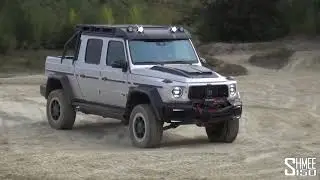 Brabus 800 XLP Adventure  Клиренс 490 мм ГЕЛИК G63 на максималках
