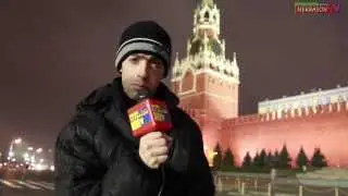 NEKRASOV TV в городе (Москва сага вступление)! субботнее утро 23.11.2013 красная площадь