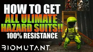 Biomutant How To Get All 100% Resistance Hazard Suits! (Best Armor) Ps5 Gameplay