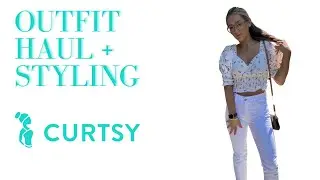 Curtsy Haul + Styling Video | Capsule Wardrobe  | Curtsy App