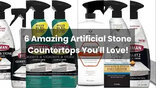 Artificial stone countertop: 6 Amazing Artificial Stone Countertops You'll Love!