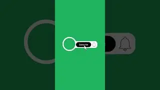 Subscribe green screen #humloart